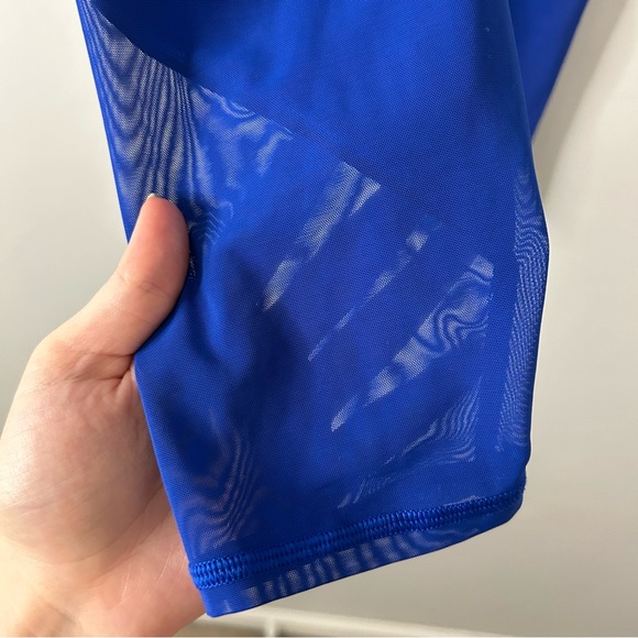 Lululemon Gait Keeper 7/8 25” Mesh Leggings in Jet Stream Blue - Picture 3 of 9